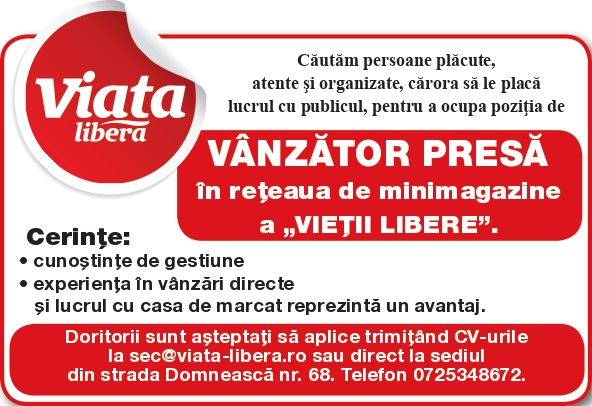 Alătură-te echipei noastre!