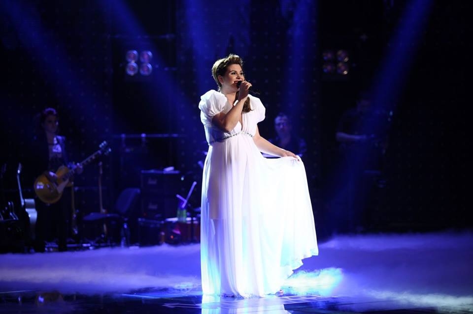 Gălăţeanca Cristina Vasopol, ALEGEREA Loredanei la VOCEA ROMÂNIEI