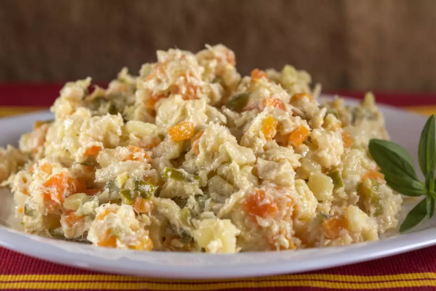 Salată de boeuf și salată orientală