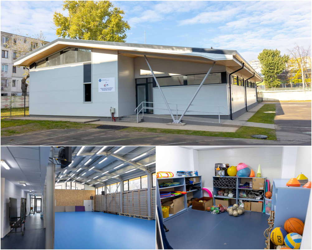 Sala de sport de la Școala Nr. 22 a fost finalizată