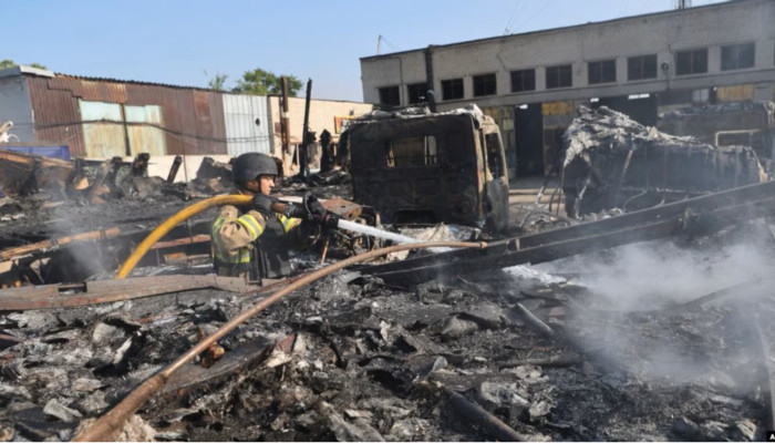 Închisoare din Ucraina, bombardată de ruși