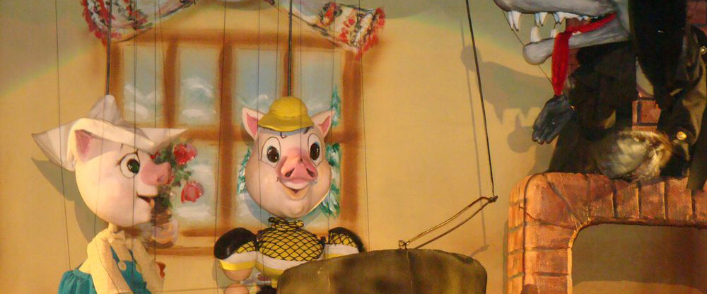 „Cei trei purceluşi”, la Teatrul „Gulliver”