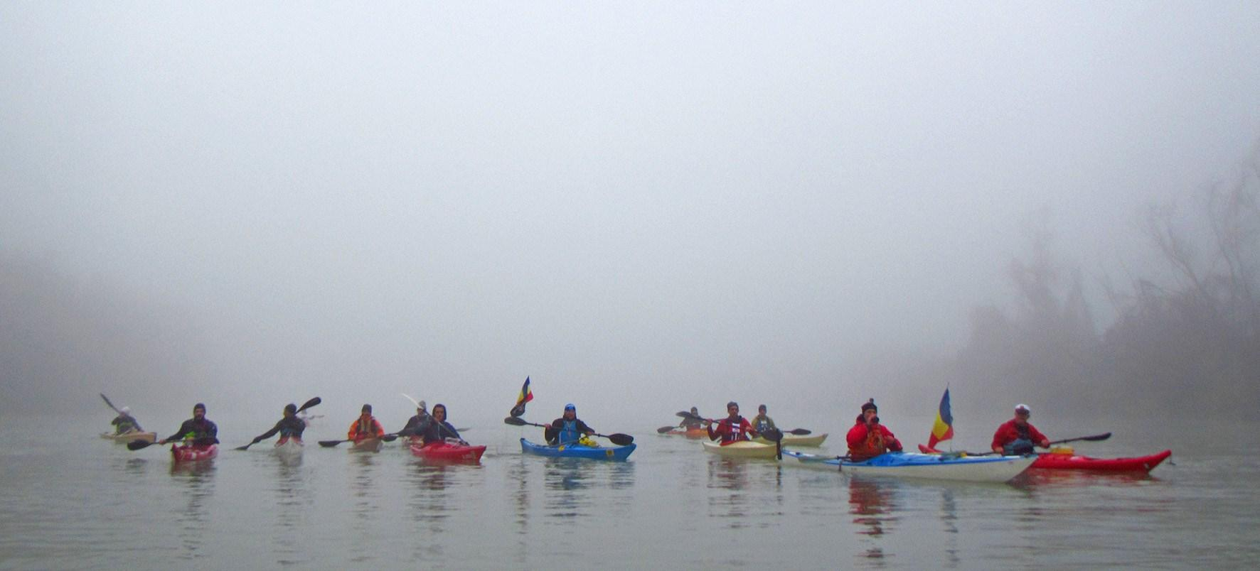Se coboară pe Buzău, Siret şi Dunăre