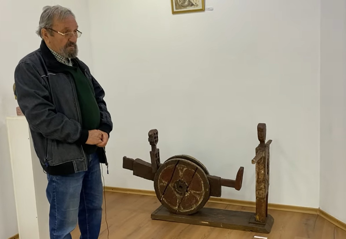 Dan Covătaru a donat o lucrare Muzeului de Artă Vizuală