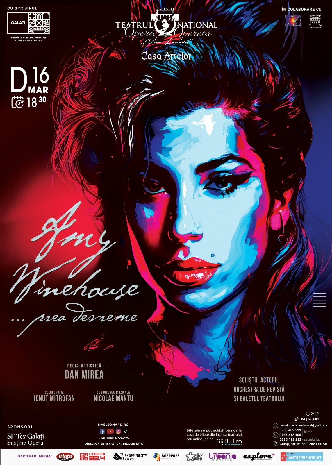"Amy Winehouse..." cântă din nou la "Nae Leonard"