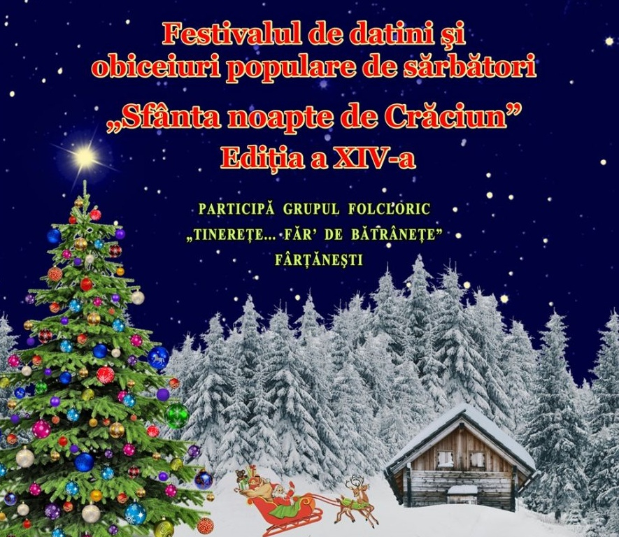 Festivalul de datini și obiceiuri populare „Sfânta noapte de Crăciun”