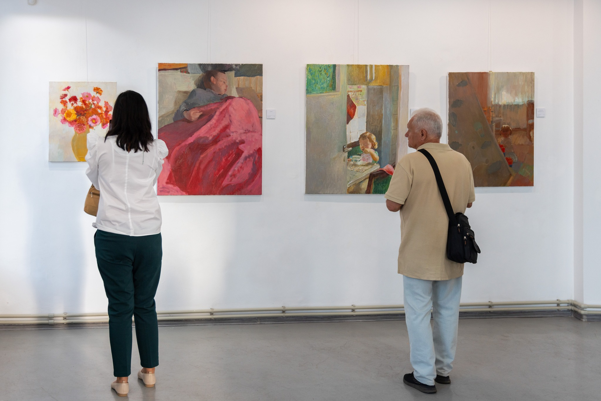 Vernisaj la Muzeul de Artă Vizuală. Carnet cultural gălăţean