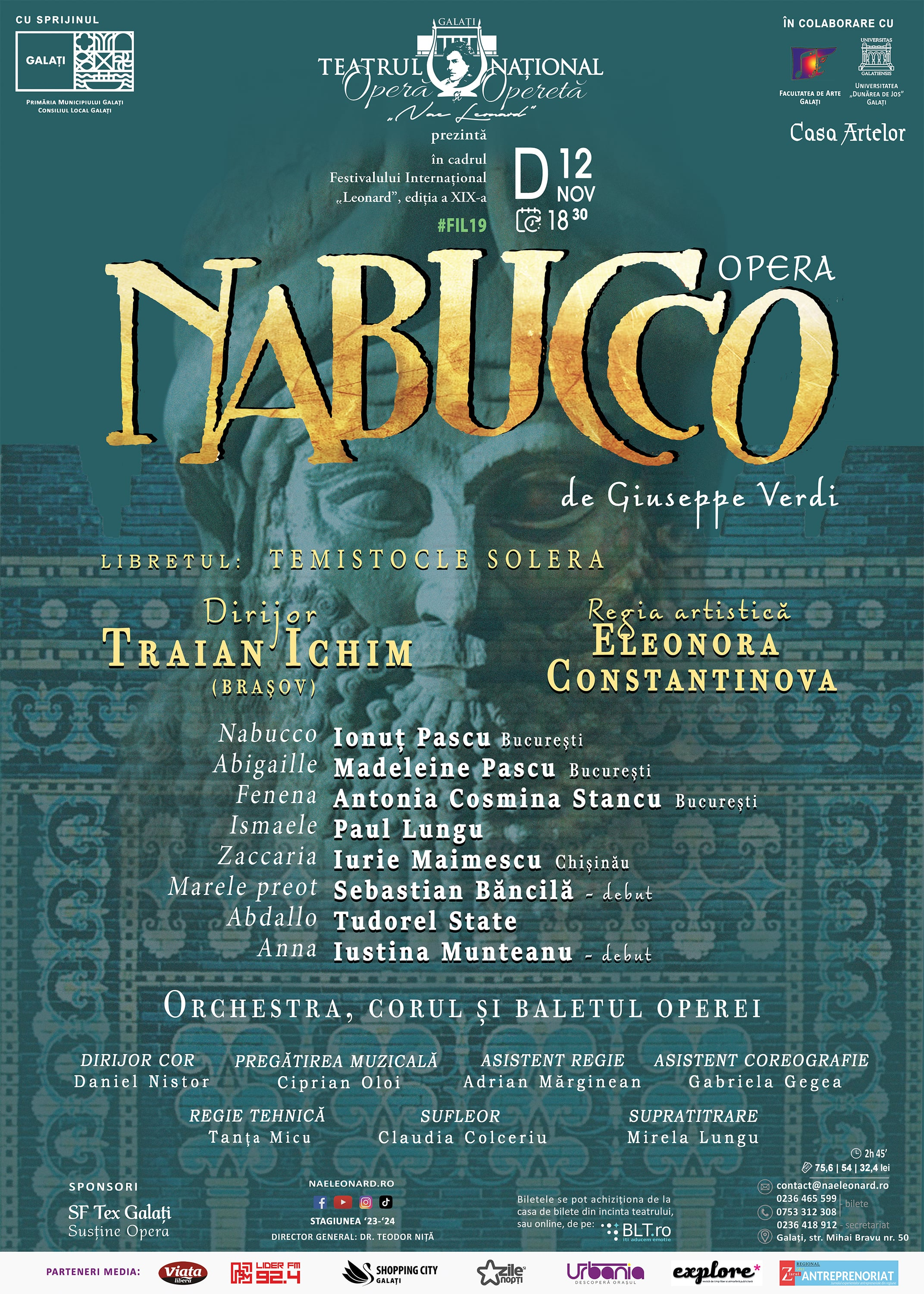 Reprezentații de marcă în cadrul festivalului "Leonard"