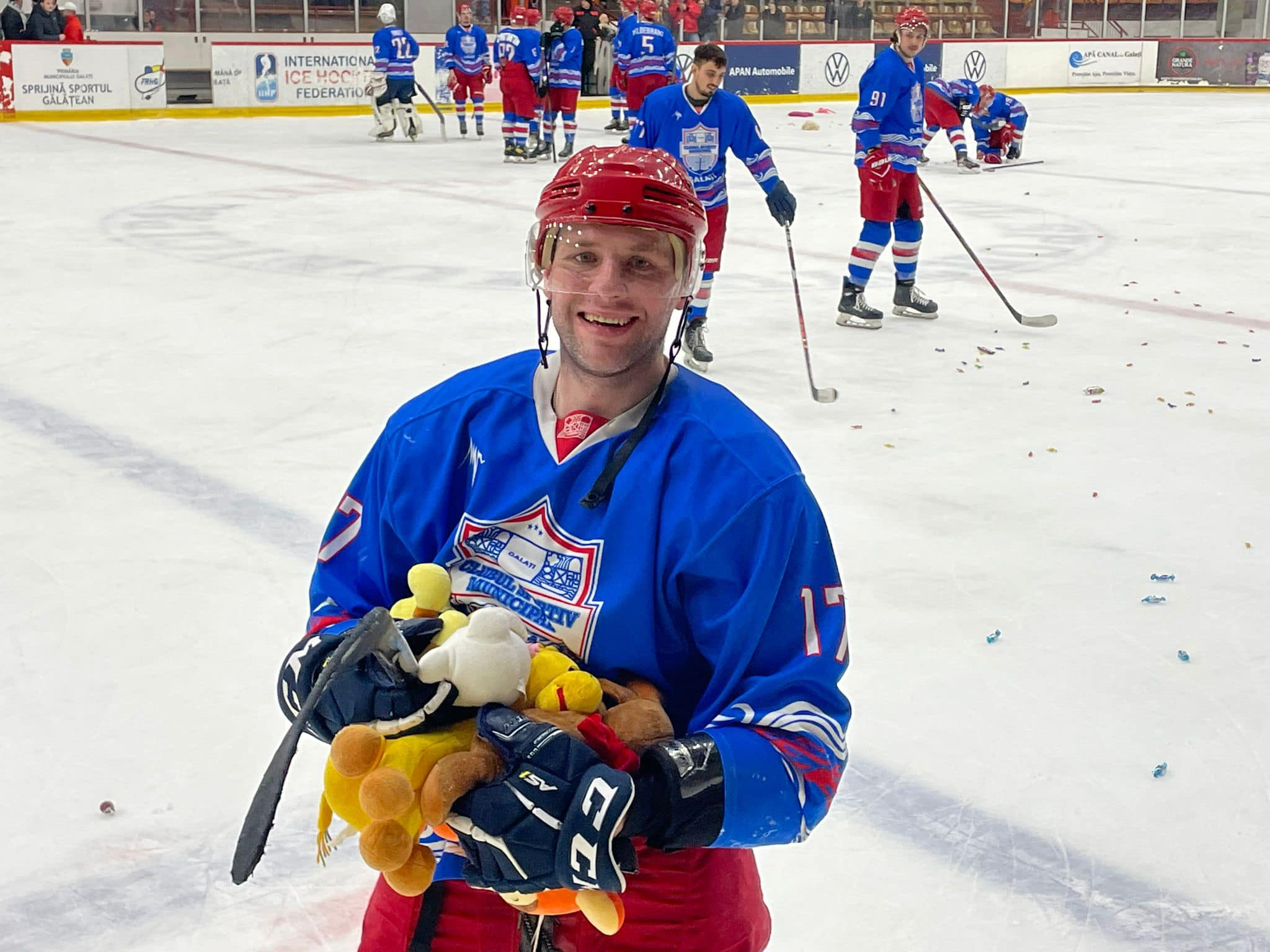 Retragerea unui hocheist important pentru Galați, Alexander Neznamov