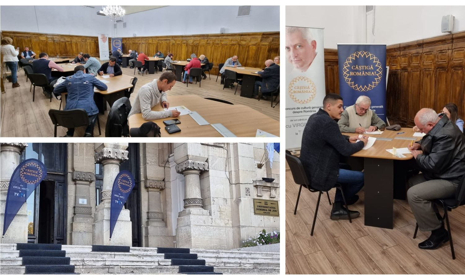 Preselecțiile pentru „Câștigă România!”, luate cu asalt de gălățeni. Producătorii emisiunii de la TVR 1, impresionați