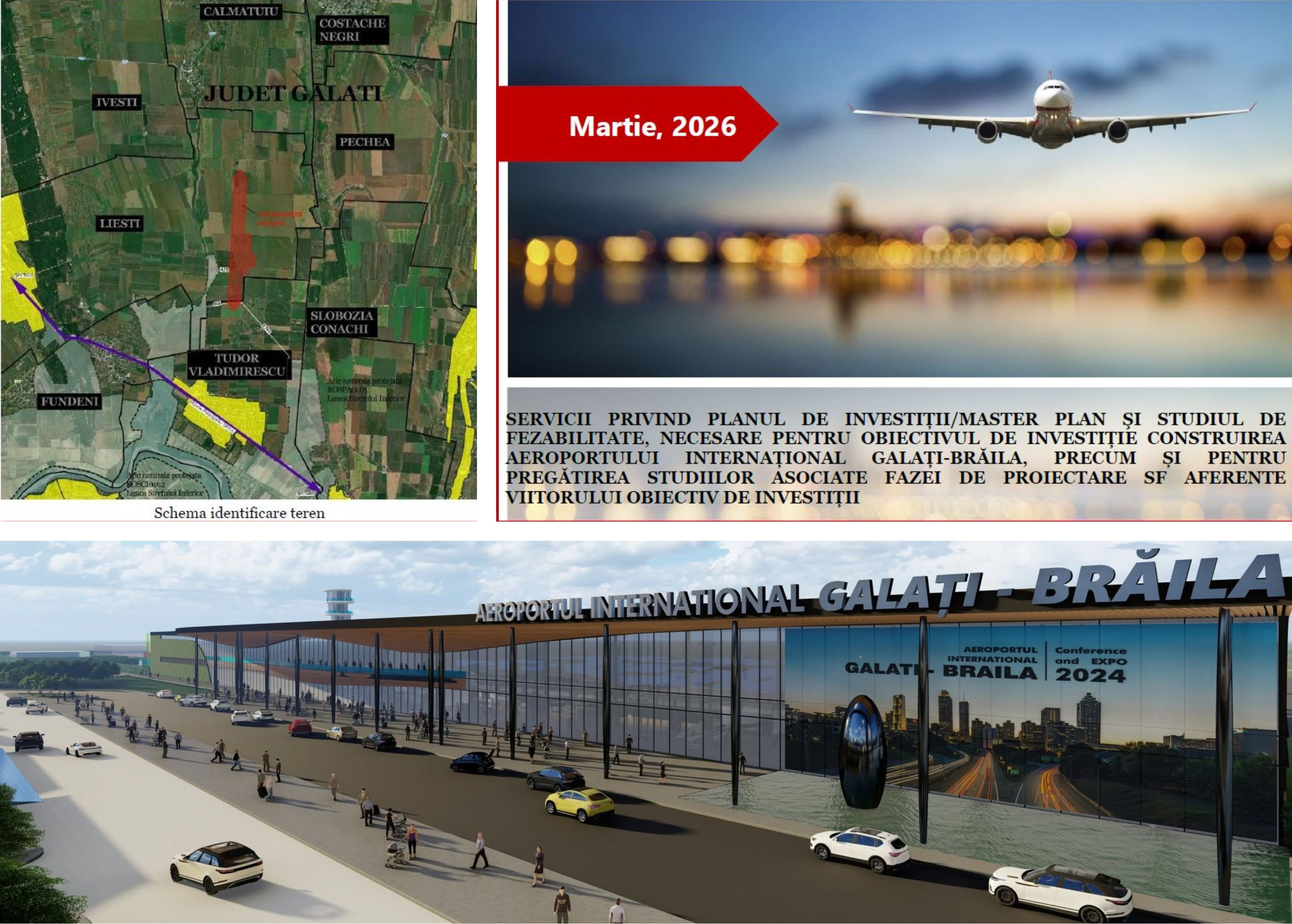 Tot cu „avioane” pe hârtie! Ce au decis autorităţile de mediu cu privire la aeroportul Galaţi-Brăila