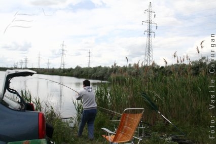 Baltă de pescuit proaspăt populată