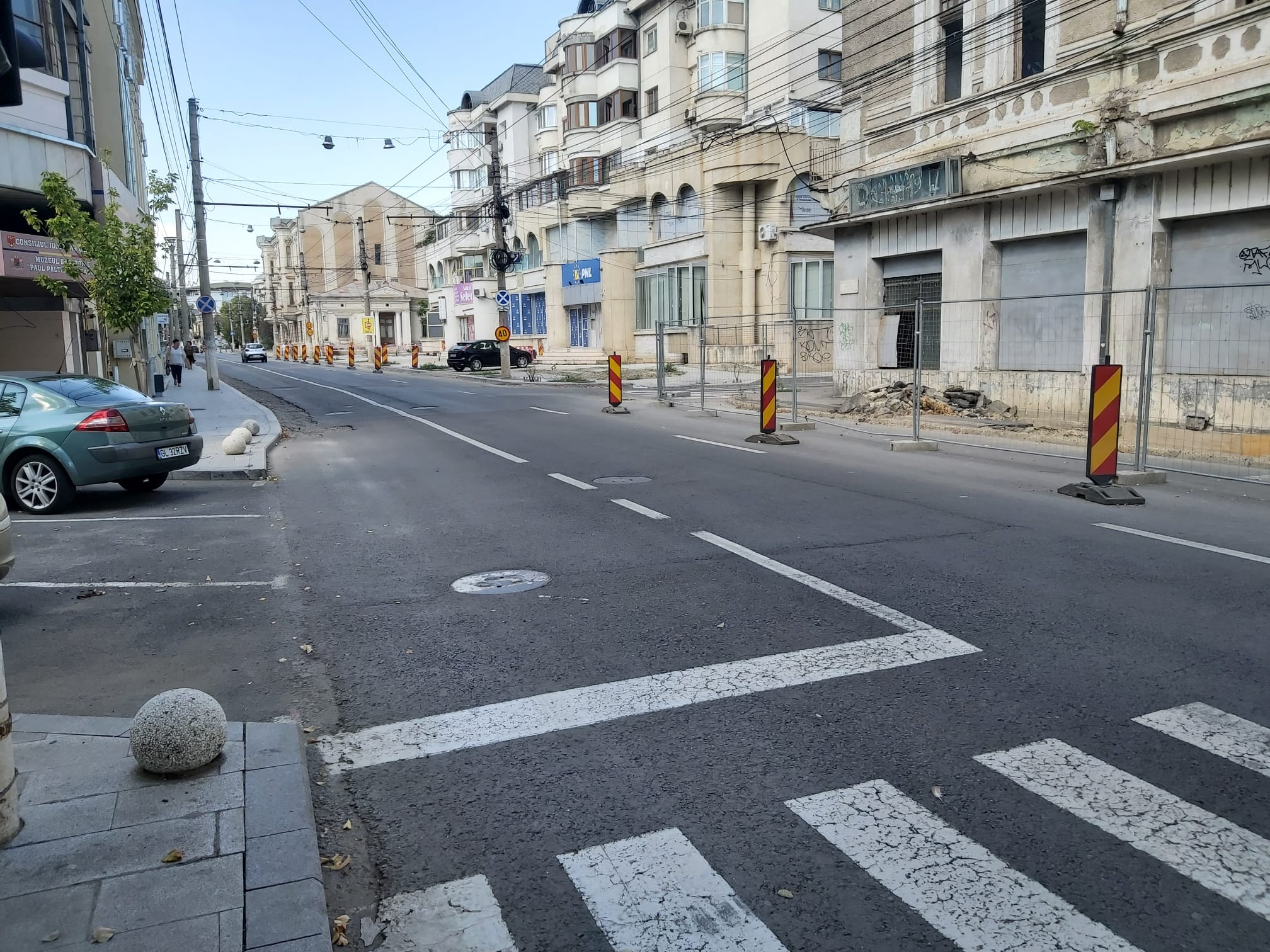 Strada Domnească va fi închisă aproape o lună, de luni până vineri, între orele 8.00 şi 17.00