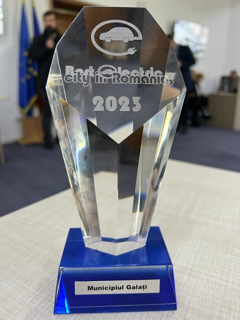 Distincția Best Electric City 2023, decernată Galațiului
