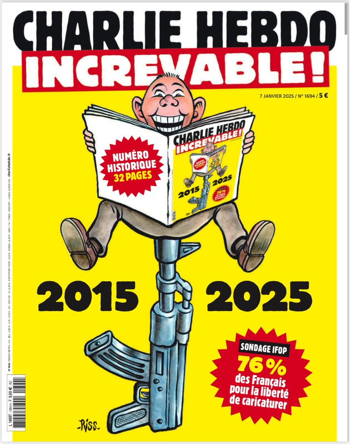 Zece ani de la masacrul de la „Charlie Hebdo”