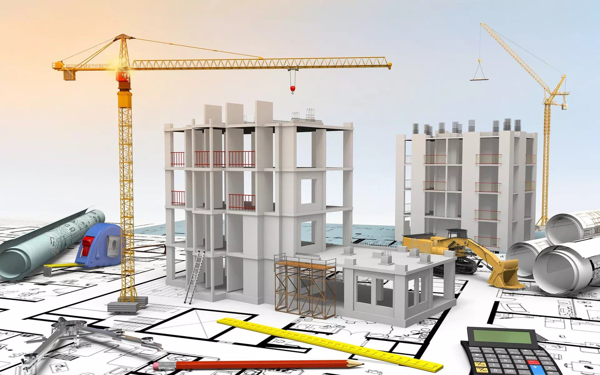 Lucrările din construcții, pe trend crescător