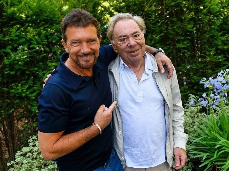 Lloyd Webber şi Antonio Banderas vor face echipă