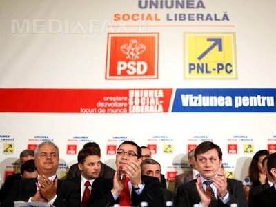 USL a depus moţiune de cenzură urmare a asumării răspunderii Guvernului pe comasarea alegerilor