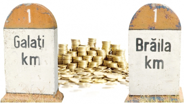 Văduviţi, din nou, de INFRASTRUCTURĂ! Galaţi şi Brăila, doar o anexă la bugetul ţării