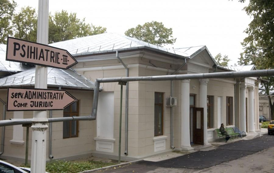 Control făcut de inspectorii sanitari la Spitalul de Psihiatrie