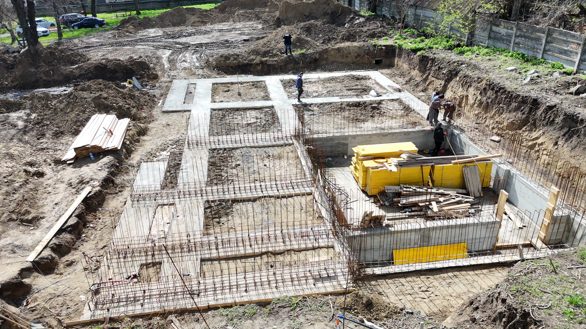 Investiție de 5,2 milioane de lei. Se lucrează la structura de rezistență a noii unități de igienizare de la Spitalul TBC Galați