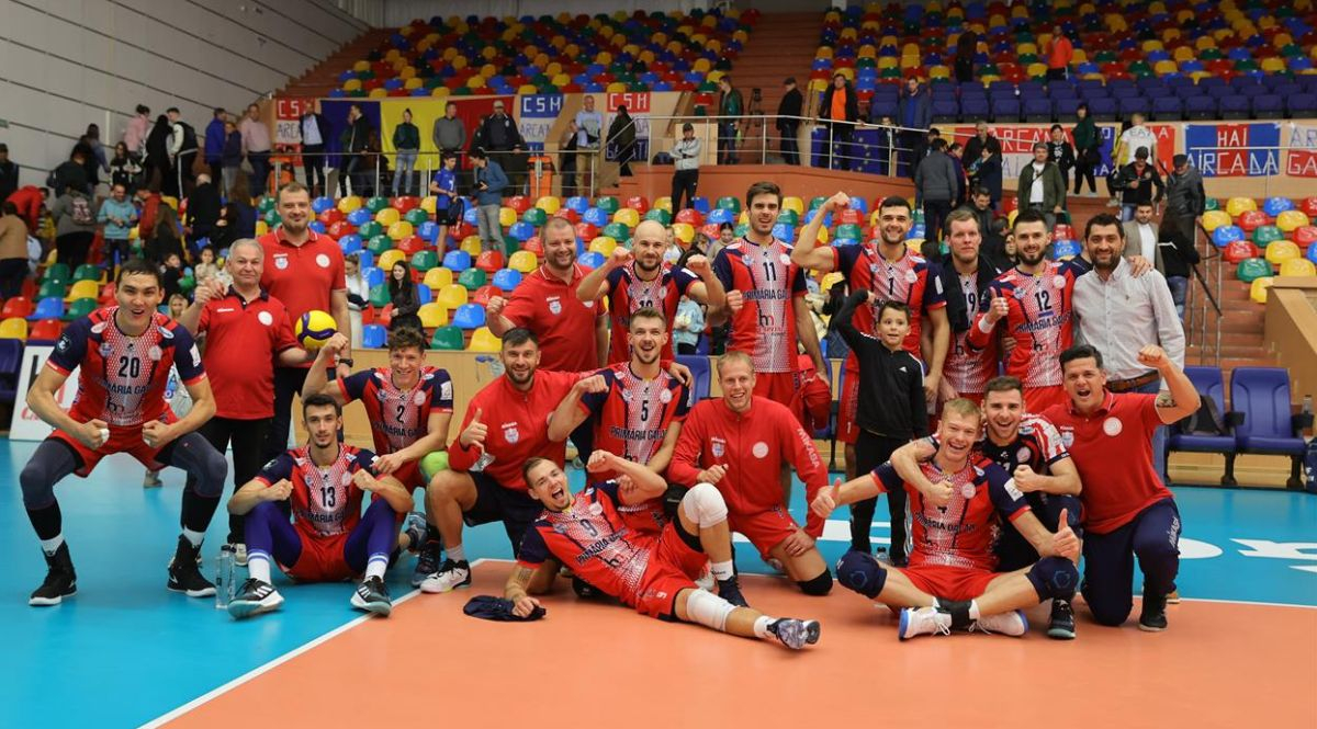 CSM Arcada va continua în CEV Cup: calificare in extremis cu Radnicki Kragujevac