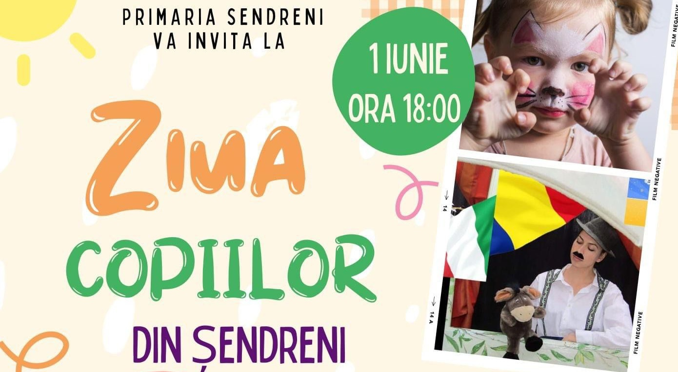 Cum se vor distra copiii din Șendreni de ziua lor