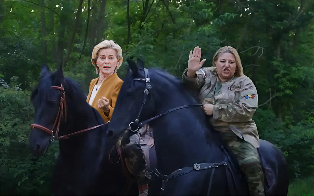 Ursula și căciula calului Dianei Șoșoacă