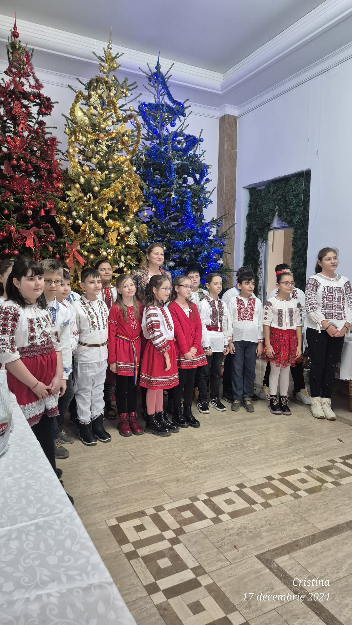 Elevii de la Școala Nr. 5 ne-au transmis mesajul divin (video)