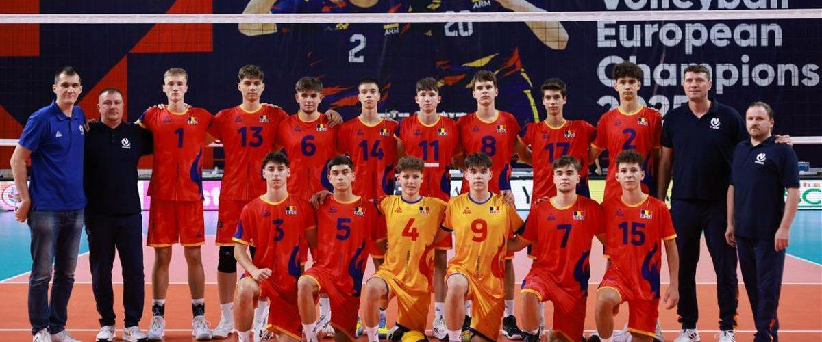 Locul IV la "Europenele" de juniori pentru voleibaliștii Under 16. Din sportul gălăţean