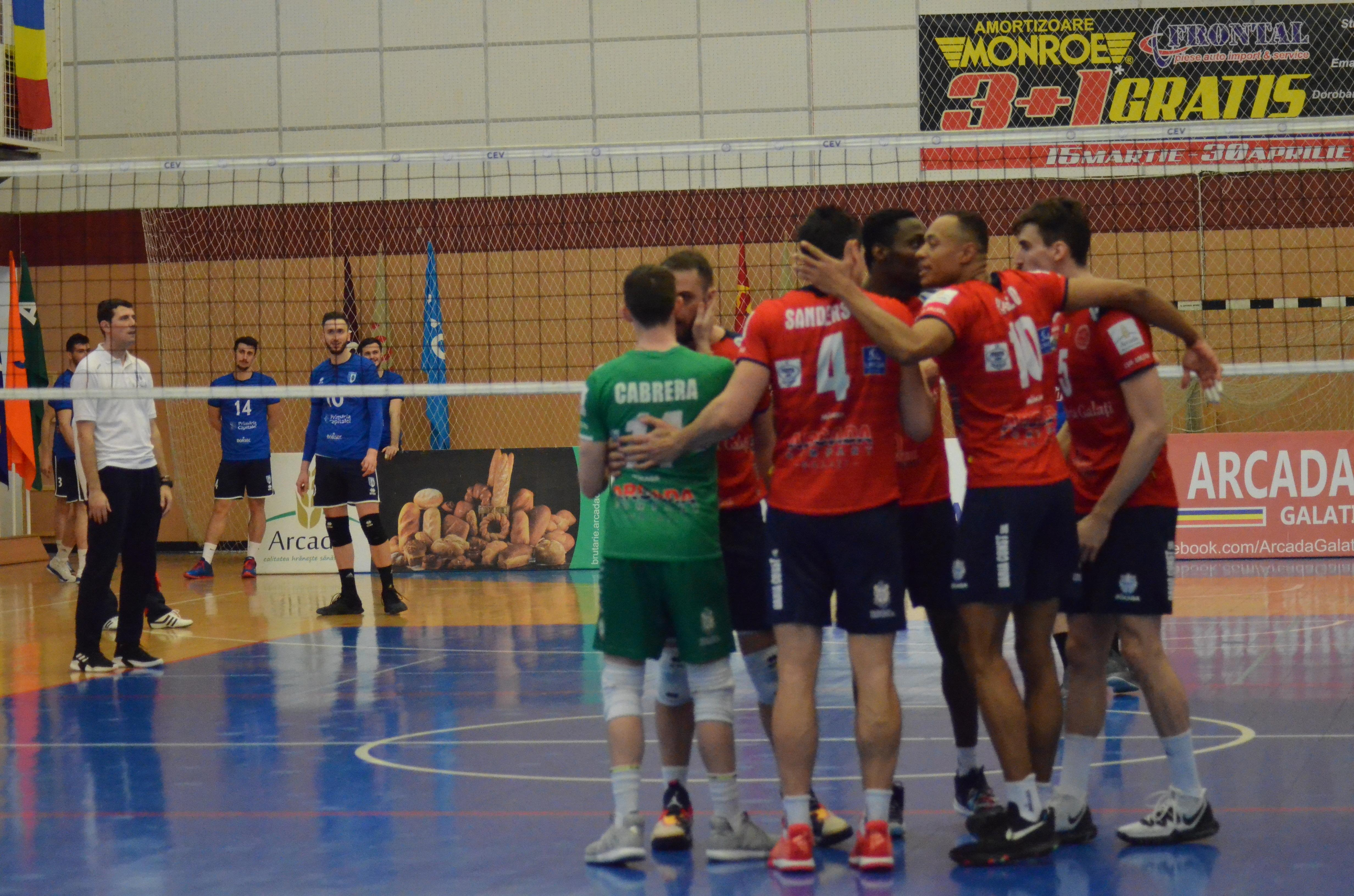CSM Arcada, victorie clară la București