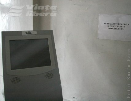 Transparenţă scoasă din priză - infochioşcurile  