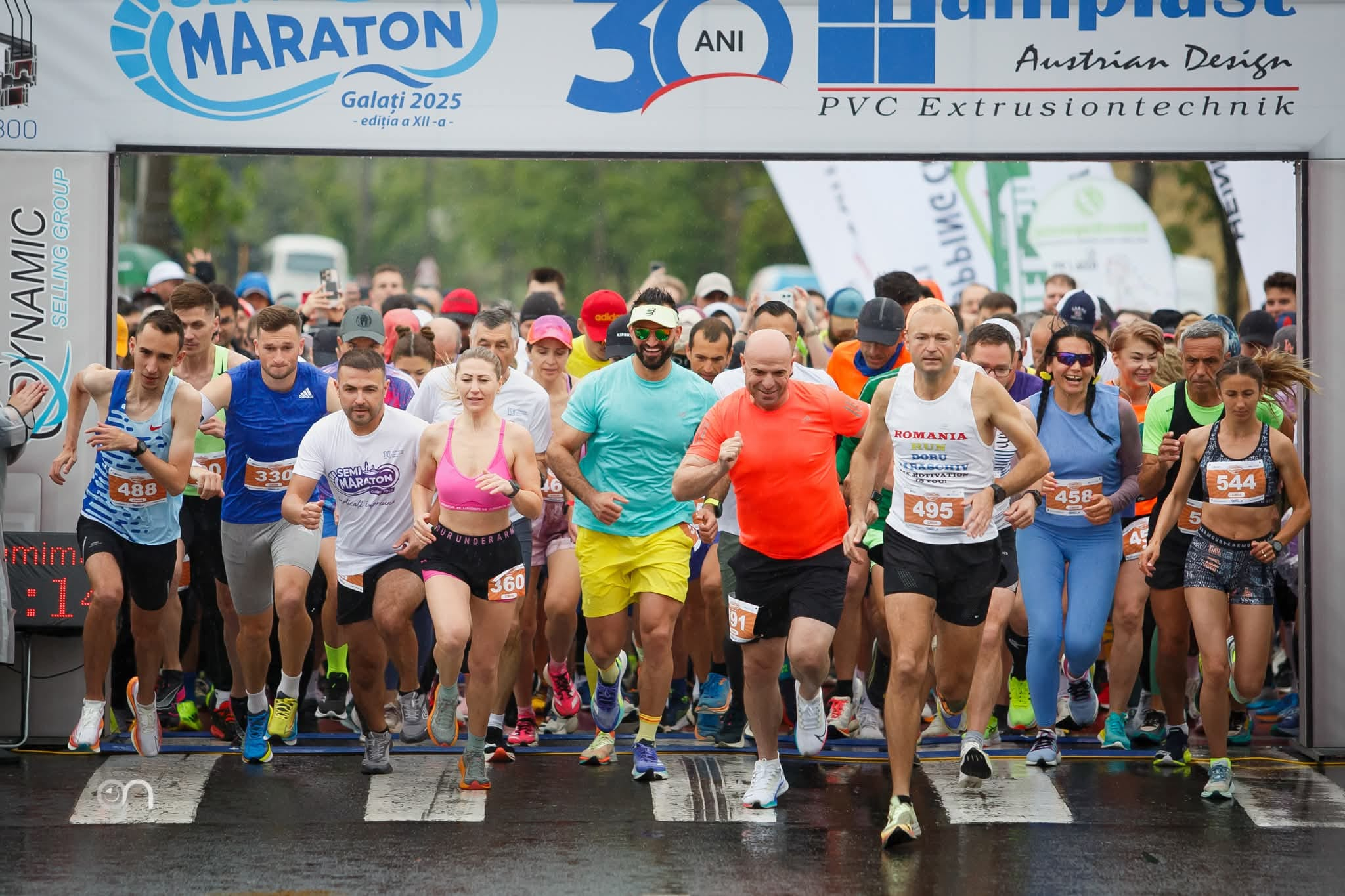 Galațiul, capitala solidarității și a mișcării. Ediţia a XII-a a Semimaratonului