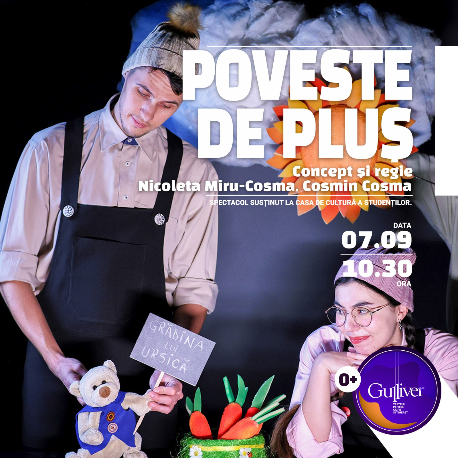 Ursică și a lui ”Poveste de pluș”, la final de vacanță