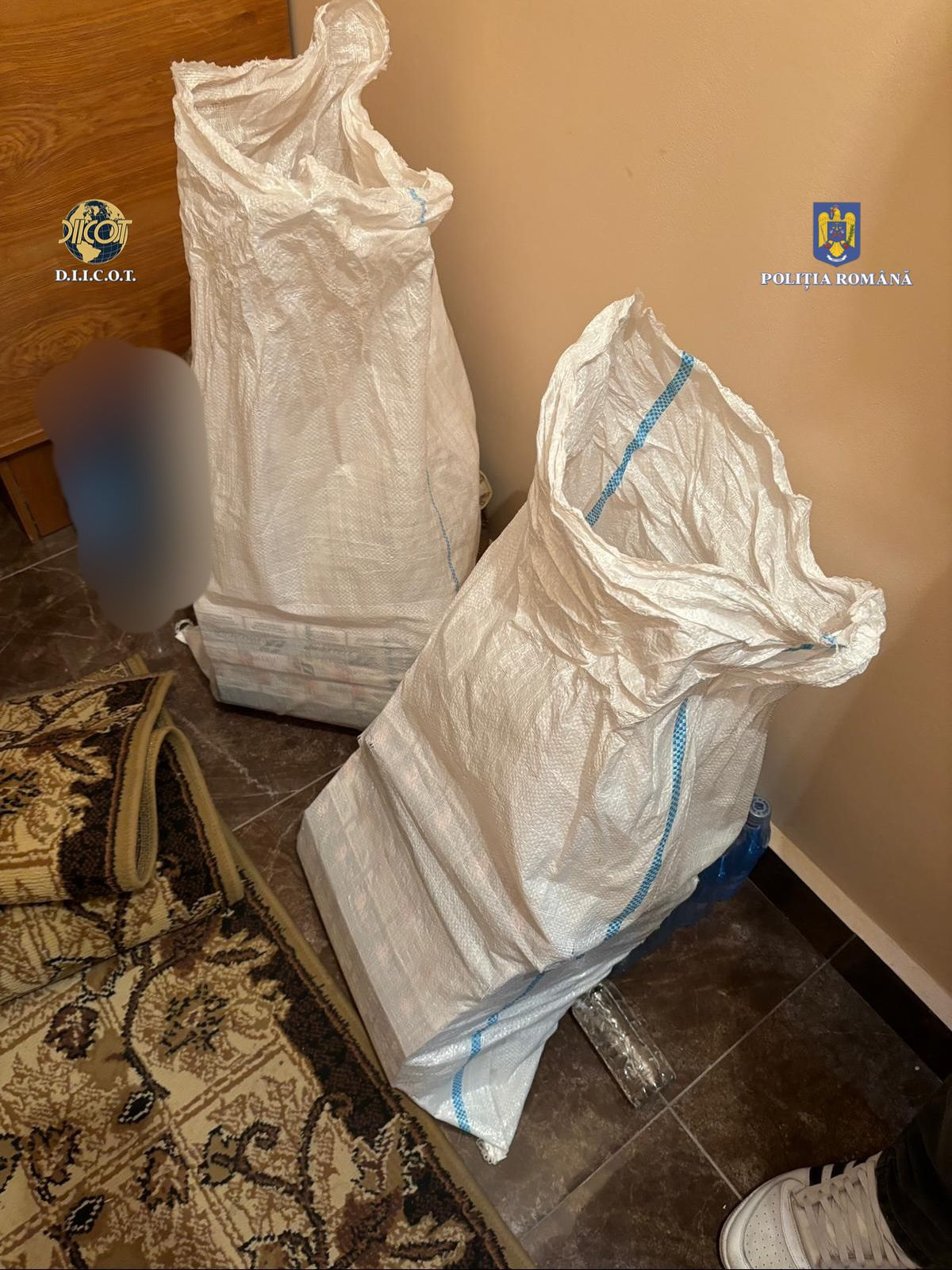 Poliția din Galați a atacat ”țigările negre” din Brăila