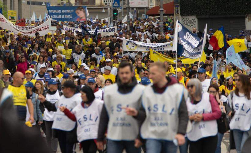 Greva din învățământ continuă. Profesorii au refuzat și ultima ofertă a Guvernului