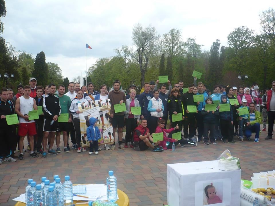 Eveniment caritabil/ Alergând şi donând, gălăţenii pot ajuta un copil bolnav