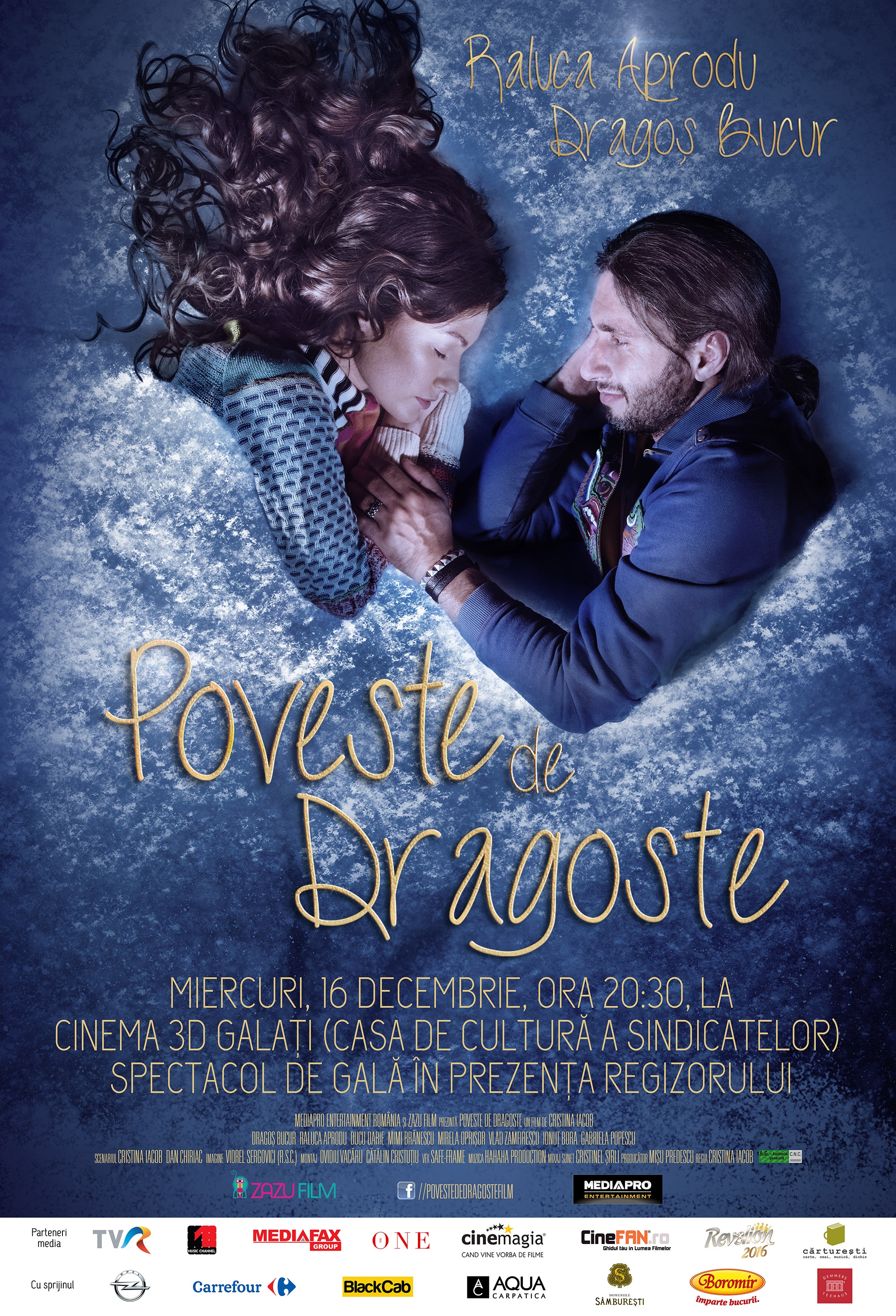 Filmul POVESTE DE DRAGOSTE mai rulează o săptămână la cinematograful din Galaţi