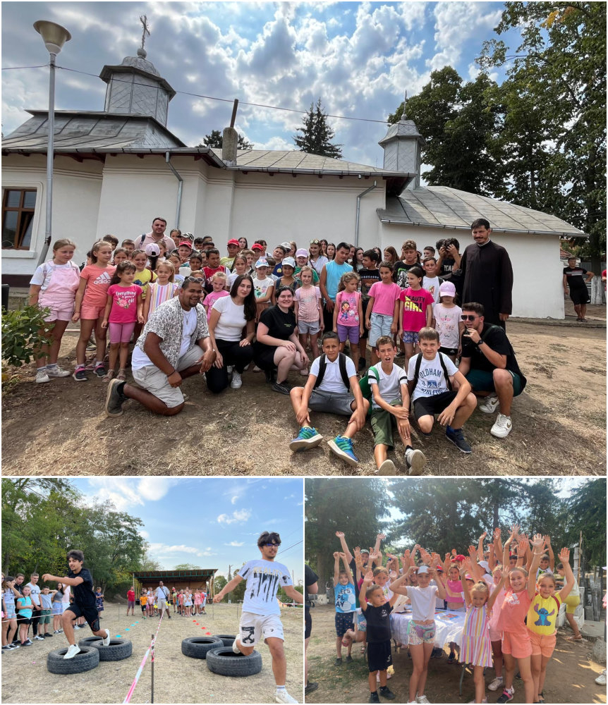 „Săptămâna bucuriei”, în tabăra pentru copii de la Berești