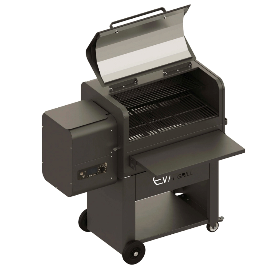 Experimentează gustul intens cu noua gamă de grătare pe peleți premium Eva Grill