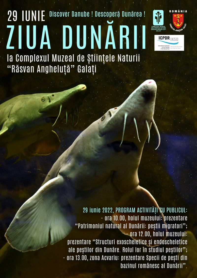 Ziua Dunării, sărbătorită la Complexul Muzeal de Ştiinţele Naturii