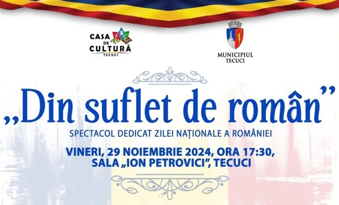 Spectacol dedicat Zilei Naționale a României