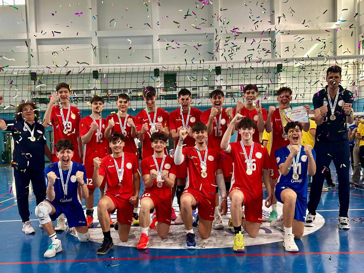 Juniorii de la CSM Arcada au devenit vicecampioni naţionali