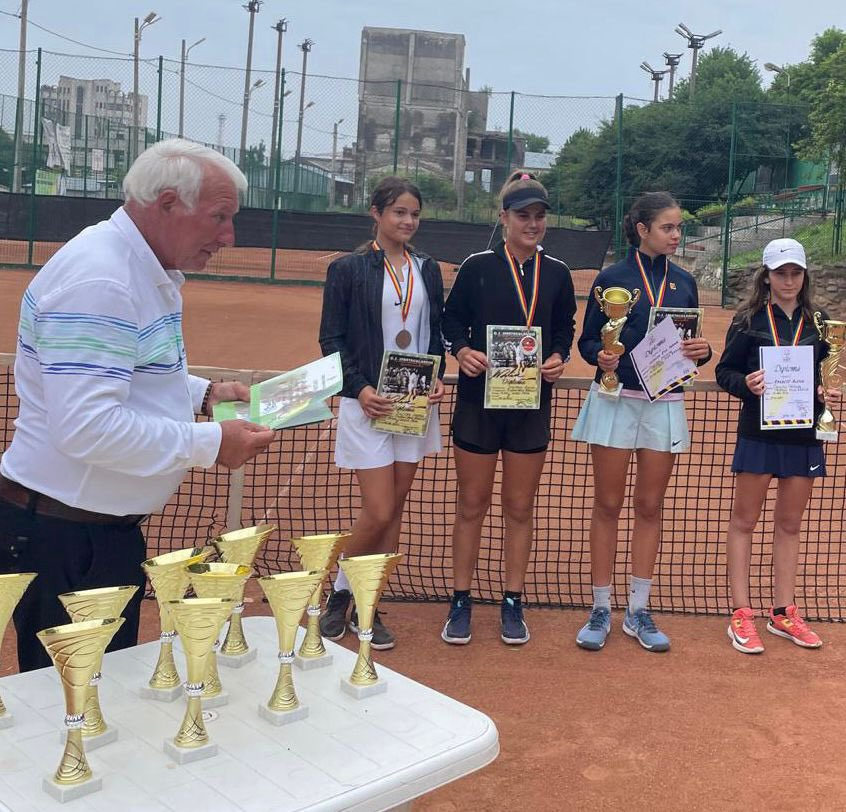 Două jucătoare de tenis din Galați, pe urmele succesului