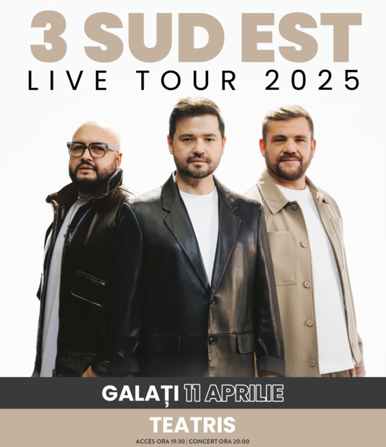 Formaţia 3 Sud Est, în concert la Galaţi