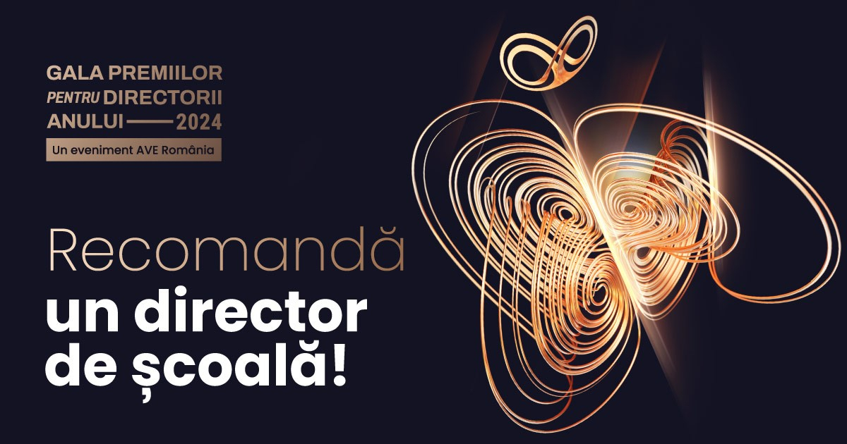 Cel mai bun director de școală sau liceu, desemnat în toamnă