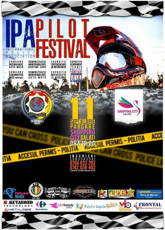 IPA Pilot Festival, pentru prima dată la Shopping City din Galați