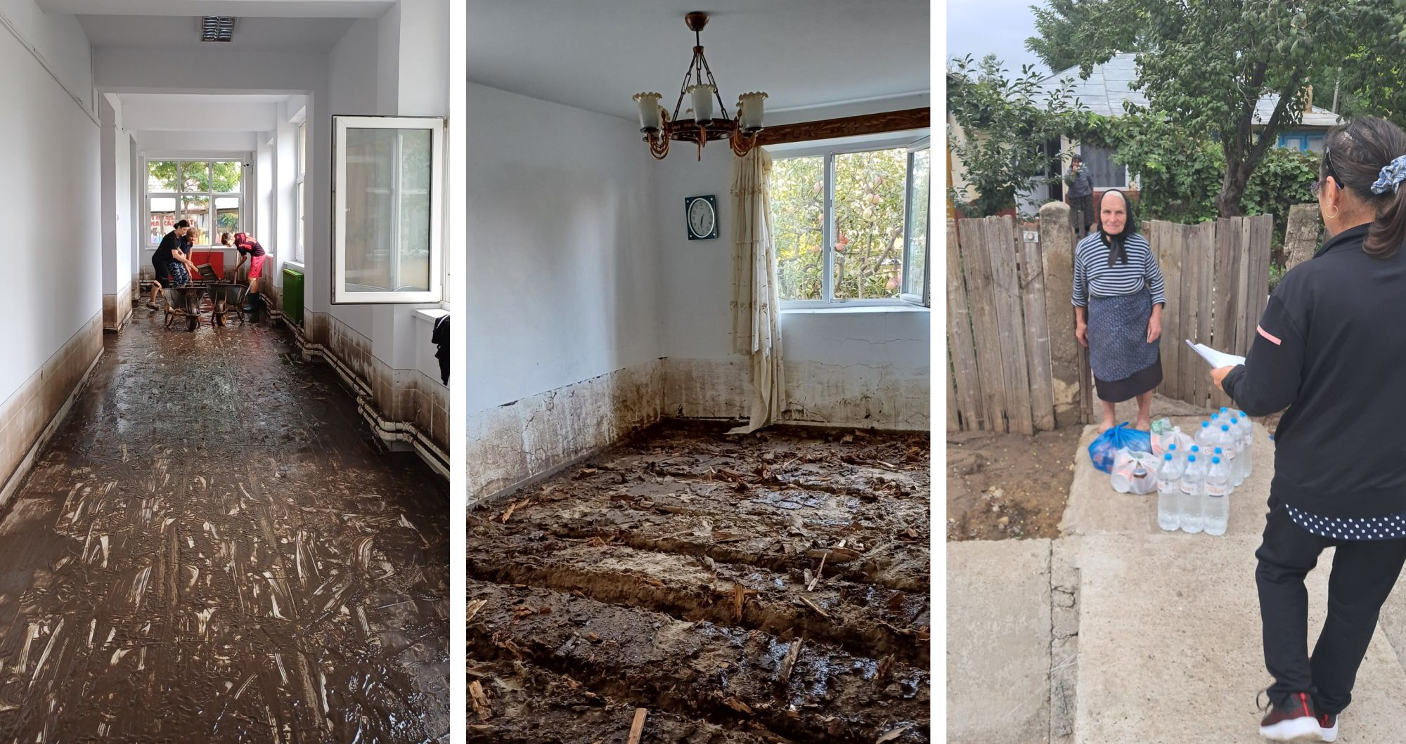 Cum sunt ajutaţi sinistraţii inundaţiilor din judeţul Galaţi