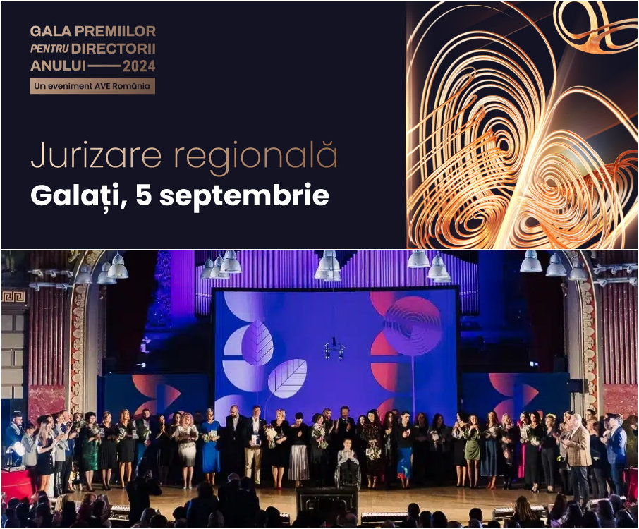 Gala Premiilor pentru Directorii Anului, în premieră la Galați