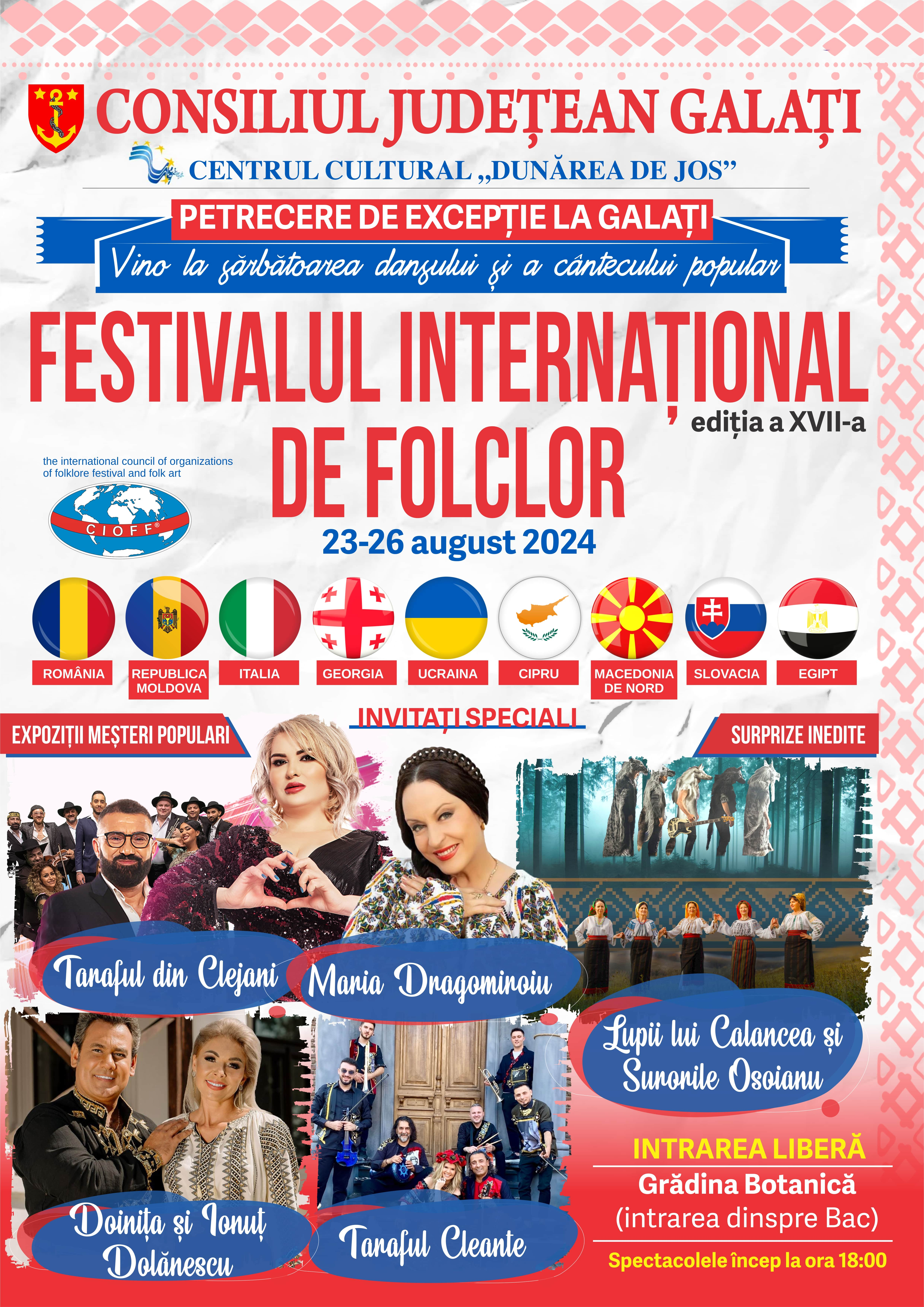 Patru zile de sărbătoare la Festivalul de Folclor „Doina Covurluiului”